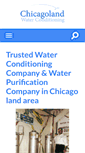 Mobile Screenshot of chicagolandwater.com